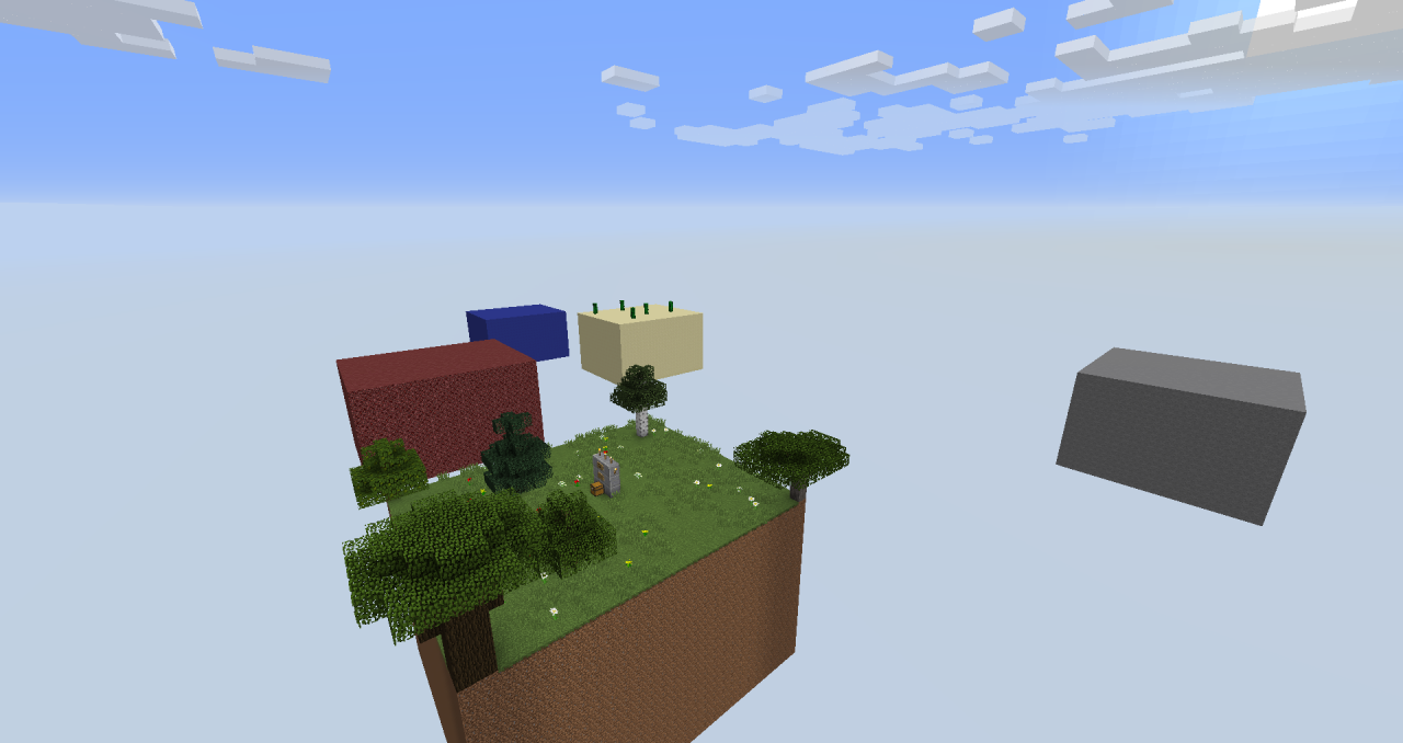 Block Survival Minecraft Map Block Survival Minecraft Map