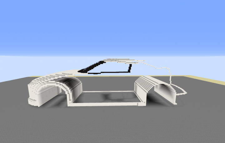 Nissan GT-R (R35 2011Model) Minecraft Map