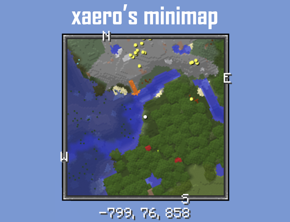 Xaero's Minimap [1.12/1.11/1.10/1.9/1.8/1.7][Forge 