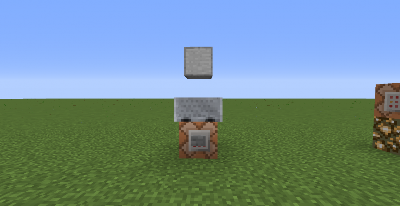 A small pedestals in minecraft! In the one command! Minecraft Map