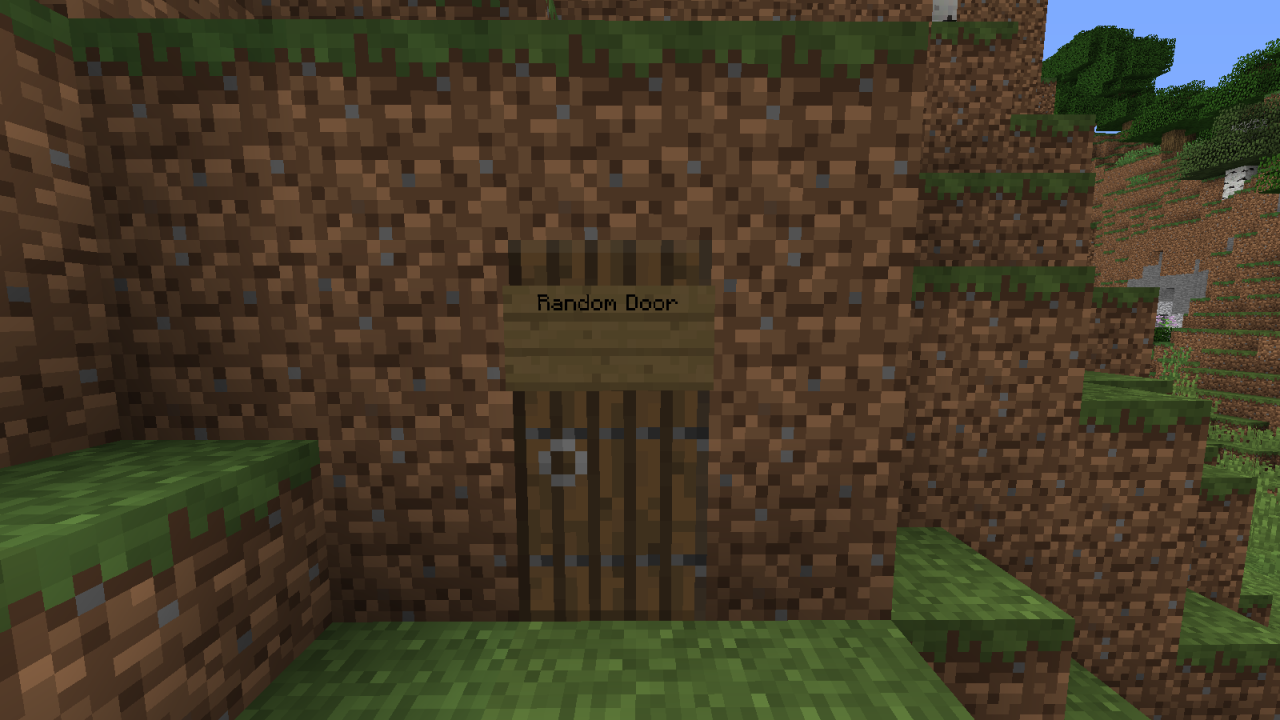 Secret Base with Bouncy House Minecraft Map