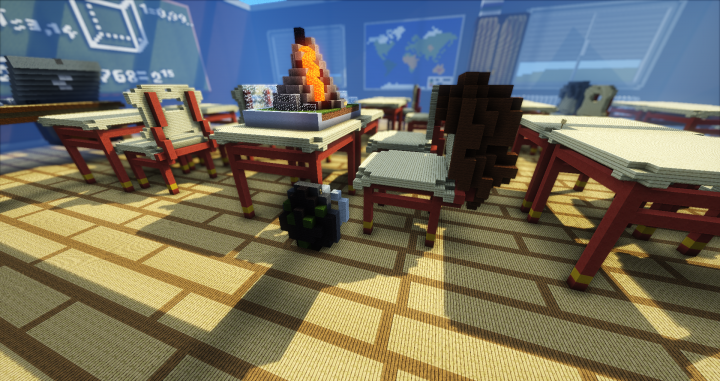 ClassRoom Minecraft Map