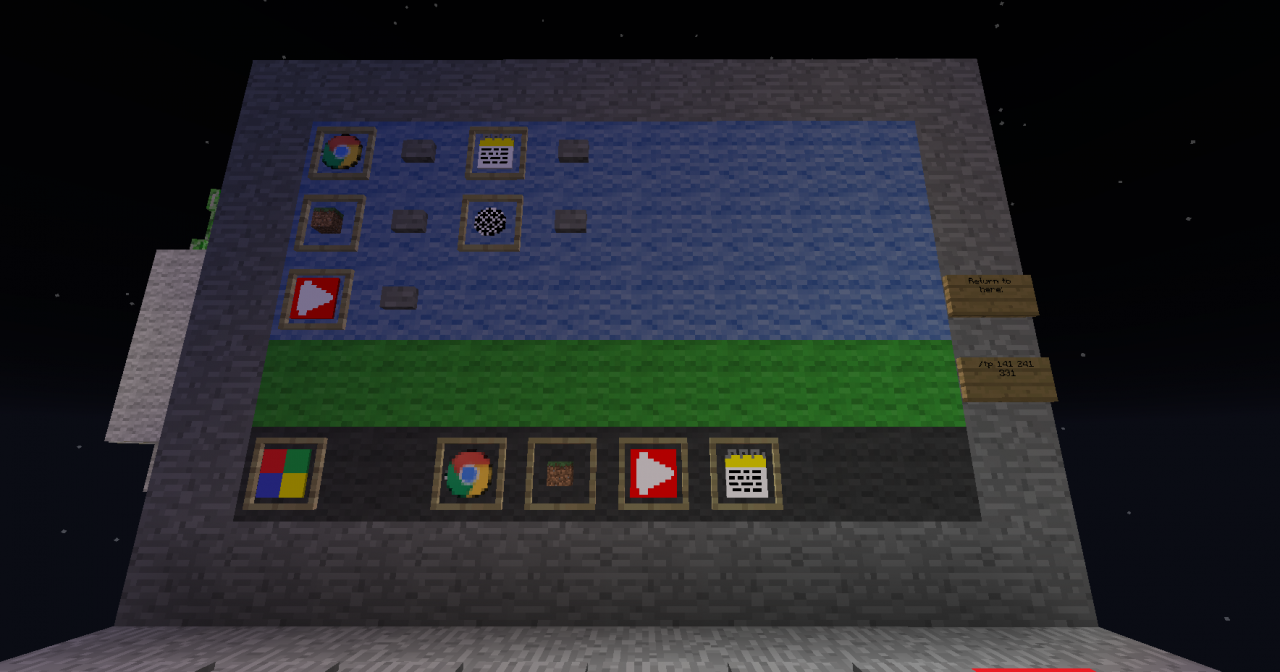 Computer in Minecraft! Minecraft Project