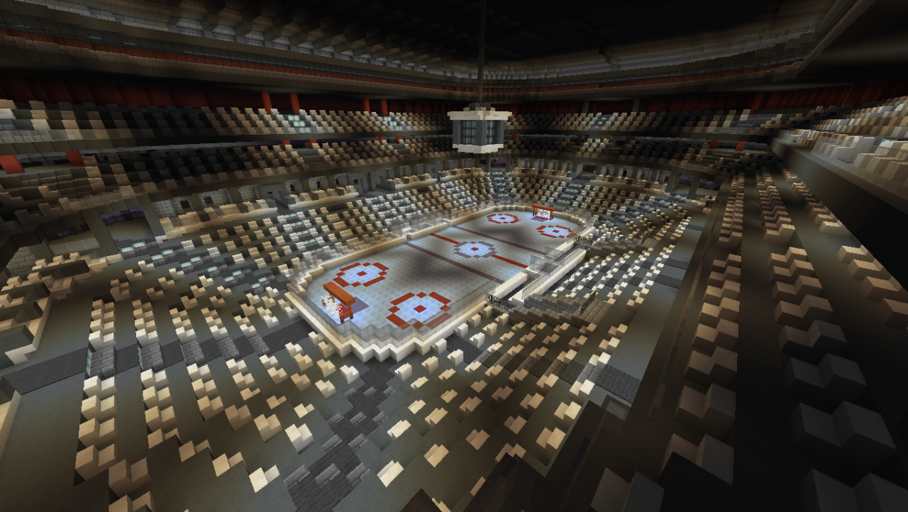 Hockey Arena Minecraft Map
