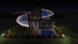 Futuristic House Minecraft Map & Project