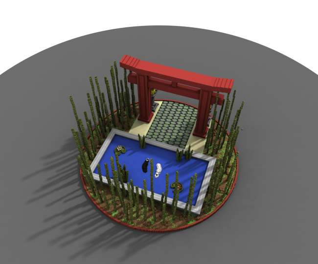 Back view made with MagicaVoxel
