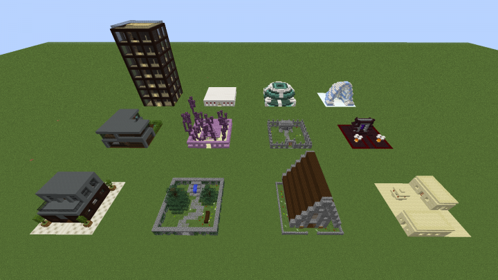 chunk build Minecraft Map