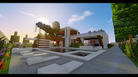 Modern House Minecraft Map & Project