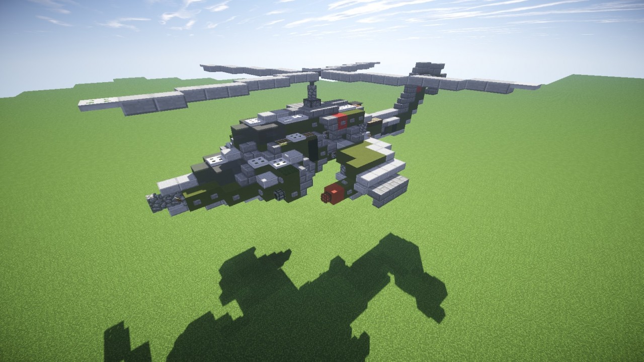 Russian chopper "Mil Mi24" Minecraft Map