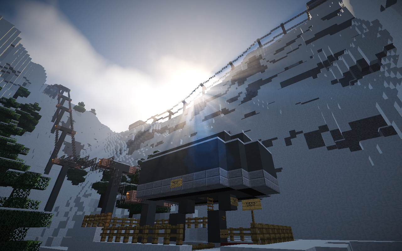 WORKING SKI RESORT [NOW MINECRAFT 1.9] Minecraft Map