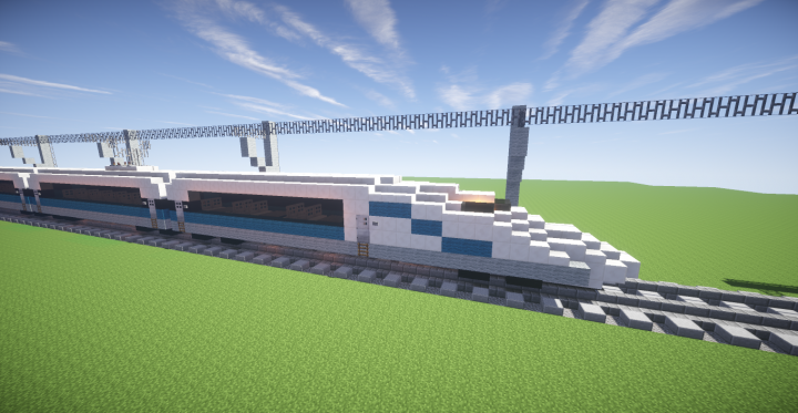 Shinkansen 500 Minecraft Map