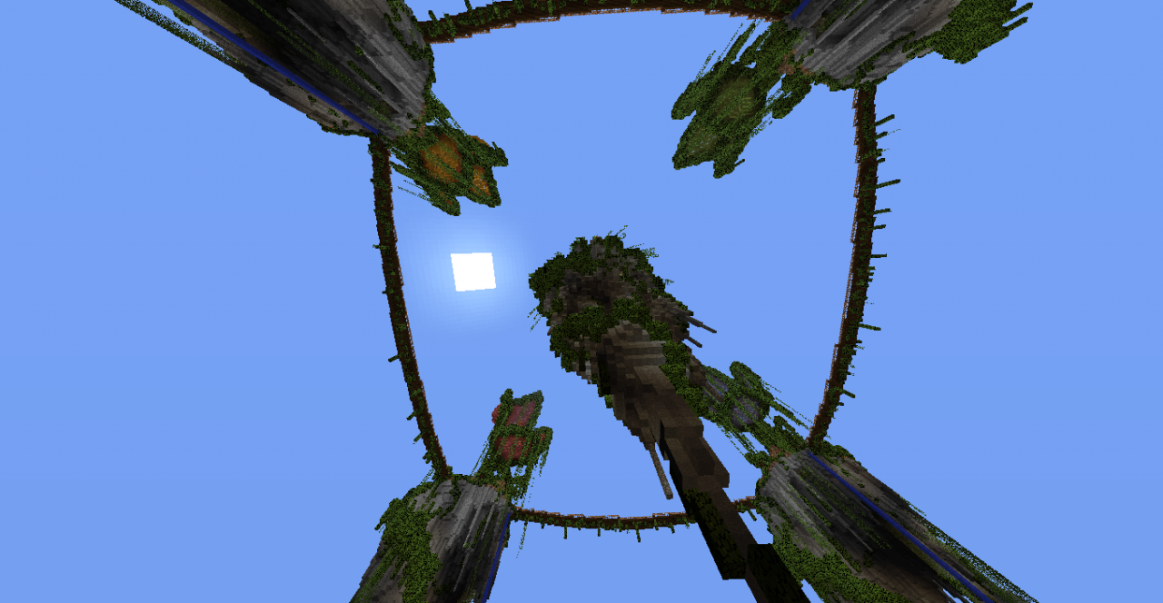 The Jungle's Bridge. Revised Minecraft Map