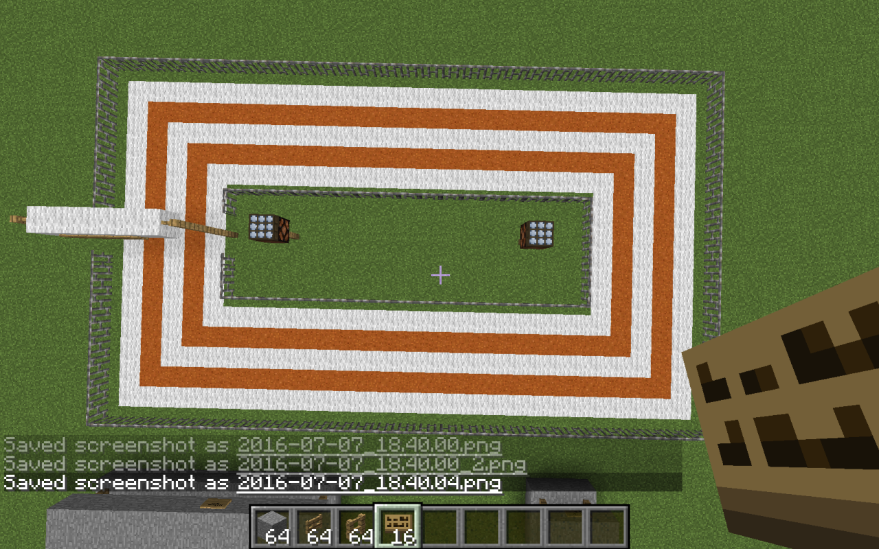 Track With Booths Minecraft Map