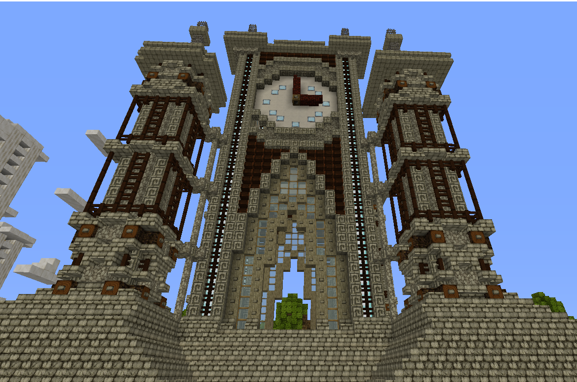 Clock tower Minecraft Map