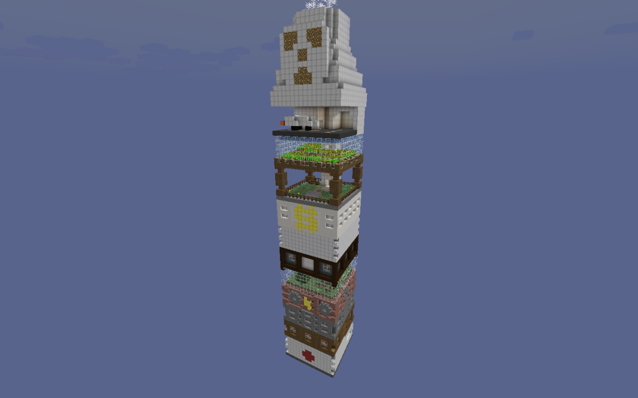 Ultra Tower - Chunk Challenge Entry Minecraft Map
