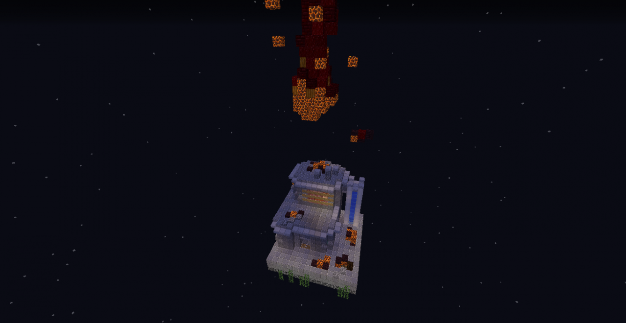 Meteor Shelter - Chunk Challenge Minecraft Map