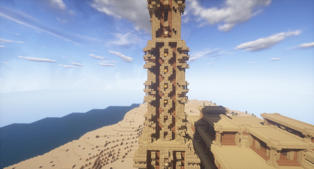 Desert City Obelisk Minecraft Map