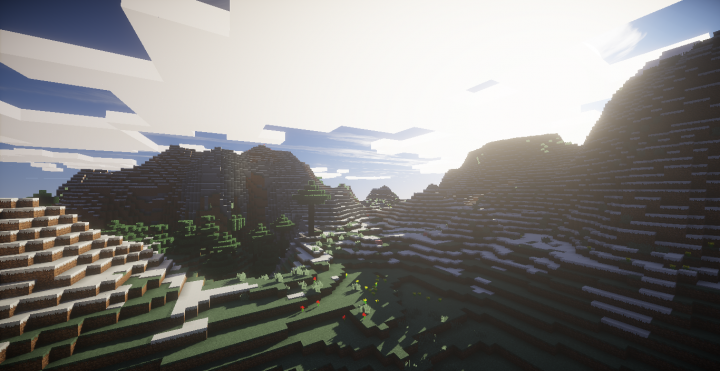 Heres our custom terrain generation.