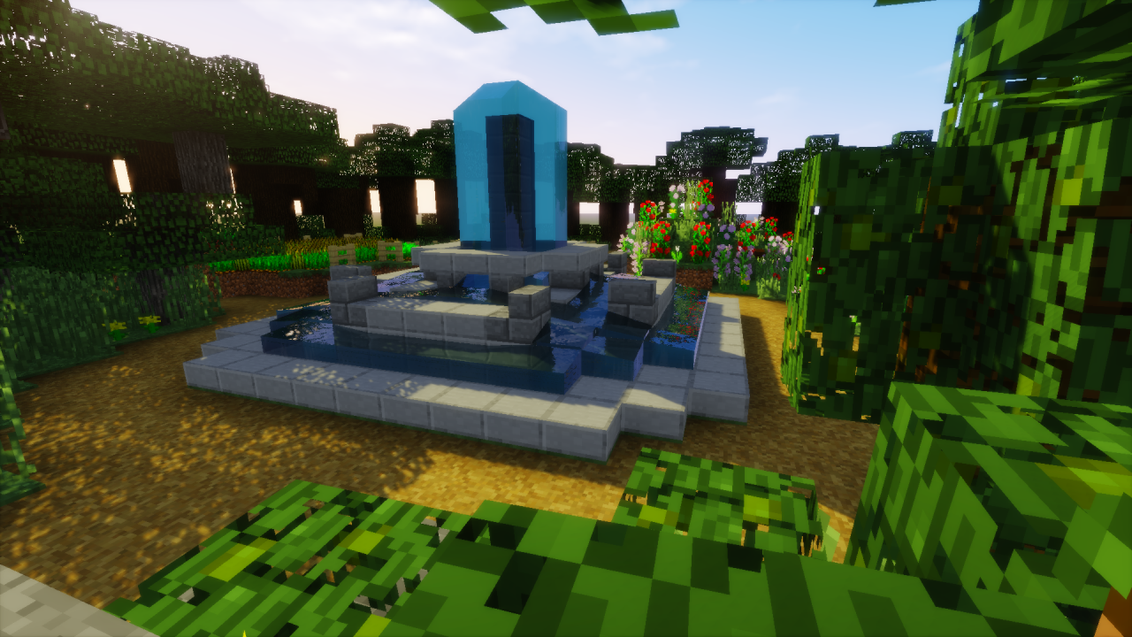 Natural Garden Minecraft Map