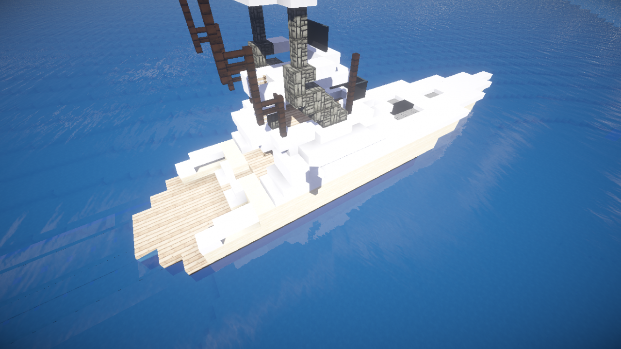 Small Fishing Yacht (Dic & Blaze Server) Minecraft Map