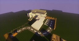 Awesome Restauraunt w/ Parking Lot & Drive Thru Minecraft Map & Project