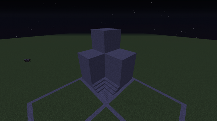 1 chunk build Minecraft Map