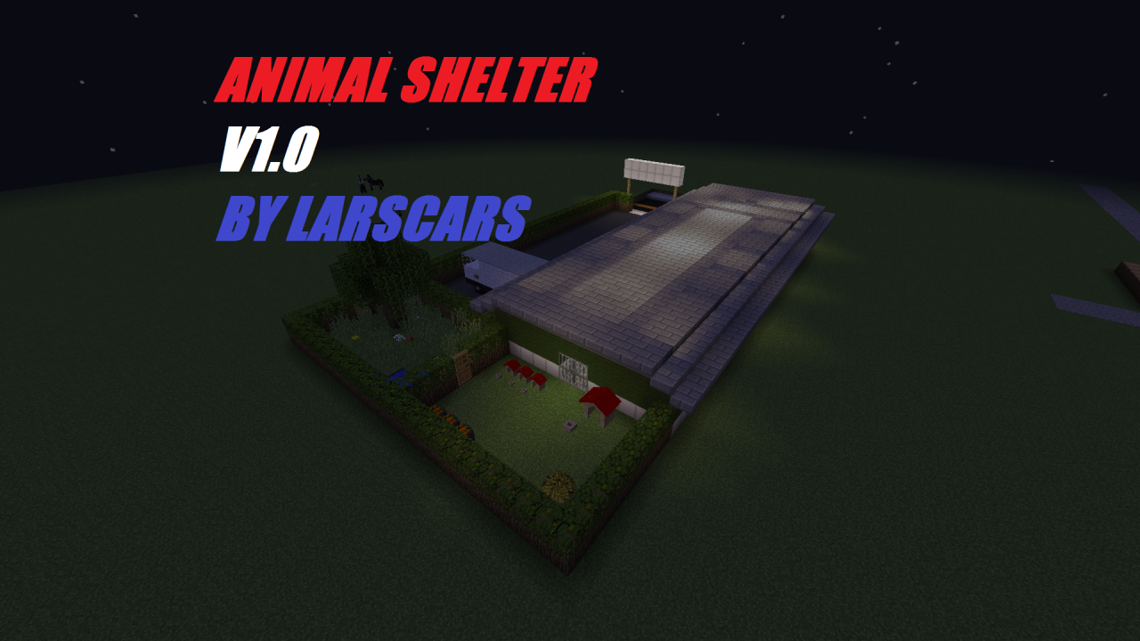 Animal shelter V1.0 V1.8.9 whit mods in the discription! Minecraft Map