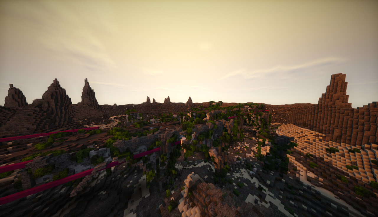 Circle towers Minecraft Map