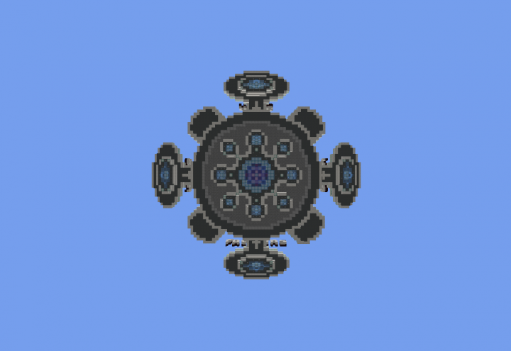 Futuristic Hub Minecraft Map