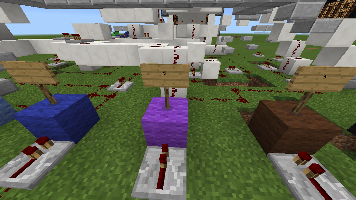 Redstone Number Countdown Minecraft Map