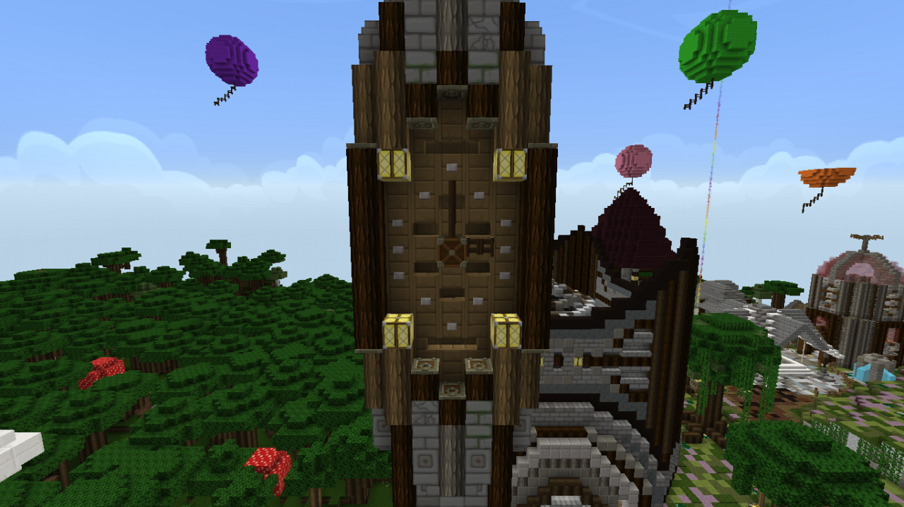 3x3 clock tower minecraft