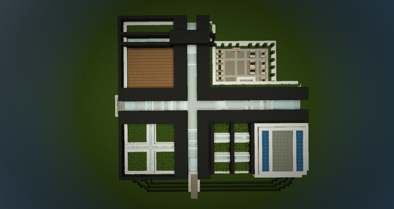 Modern State Library Minecraft Map