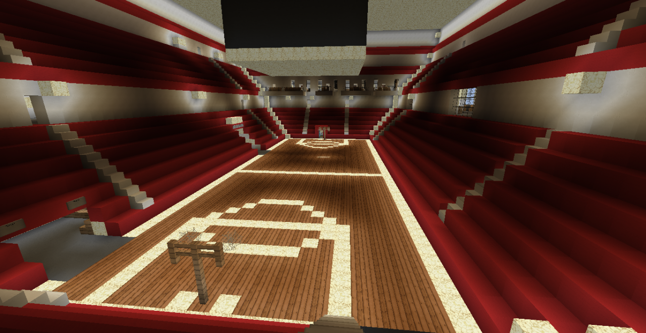 MBA (Minecraft Ballers Association) Basketball Court Minecraft Map
