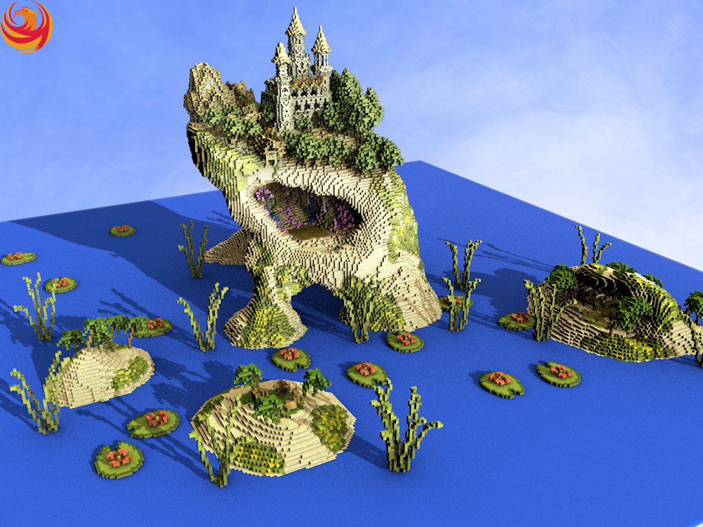 Mystery of the Islands Faction Spawn Minecraft Map