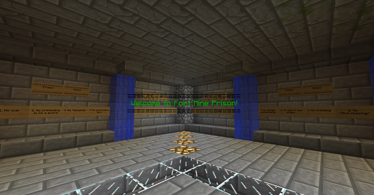 Fortmine Prison Server-[Prison]-[24-7]-[Pvp]-[Riots] Minecraft Server