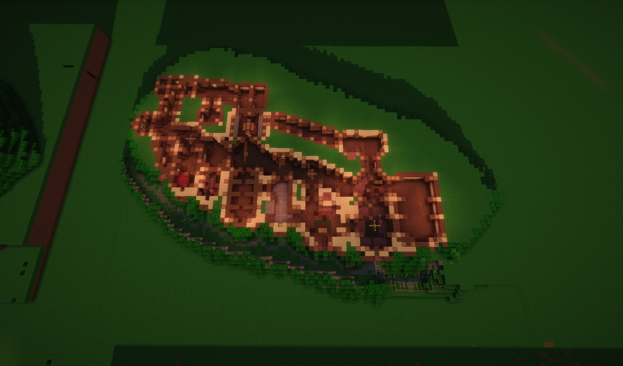 Bag End from the hobbit and lotr movies. Minecraft Map