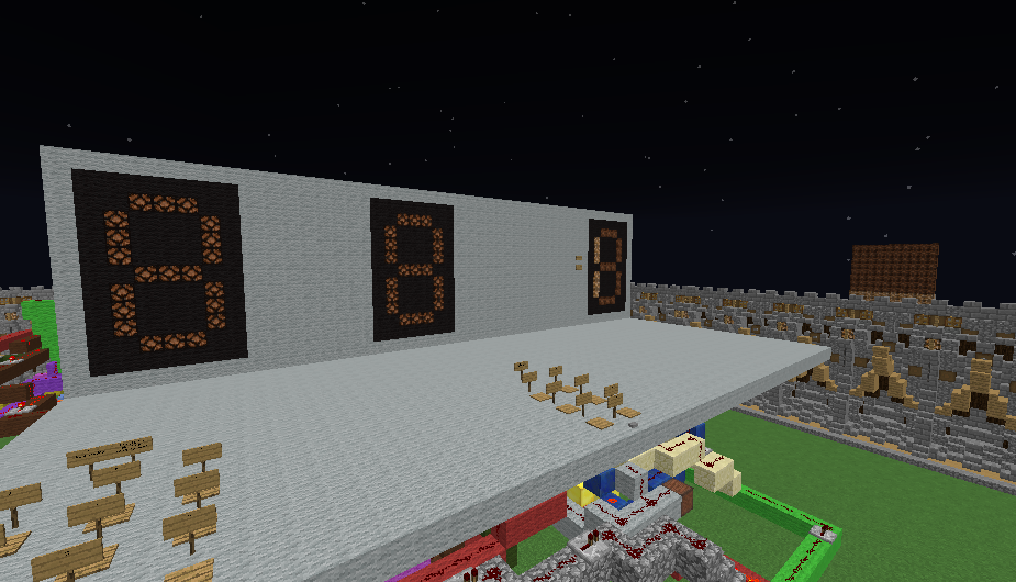 Simple computer Minecraft Map