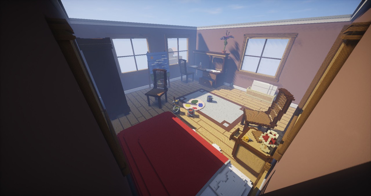 Giant Bedroom Minecraft Map