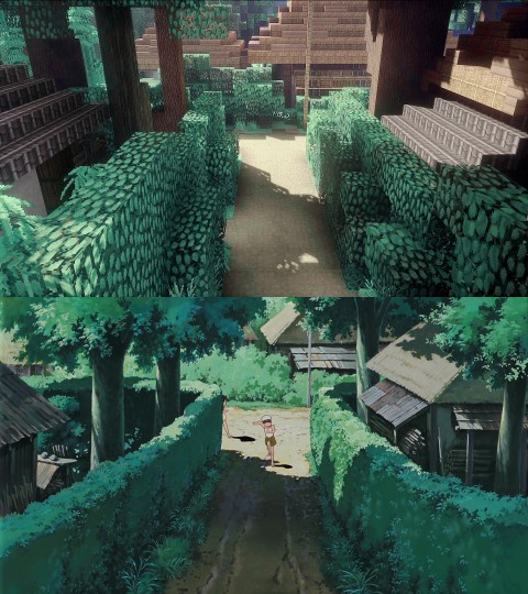 My Neighbor Totoro Minecraft Project
