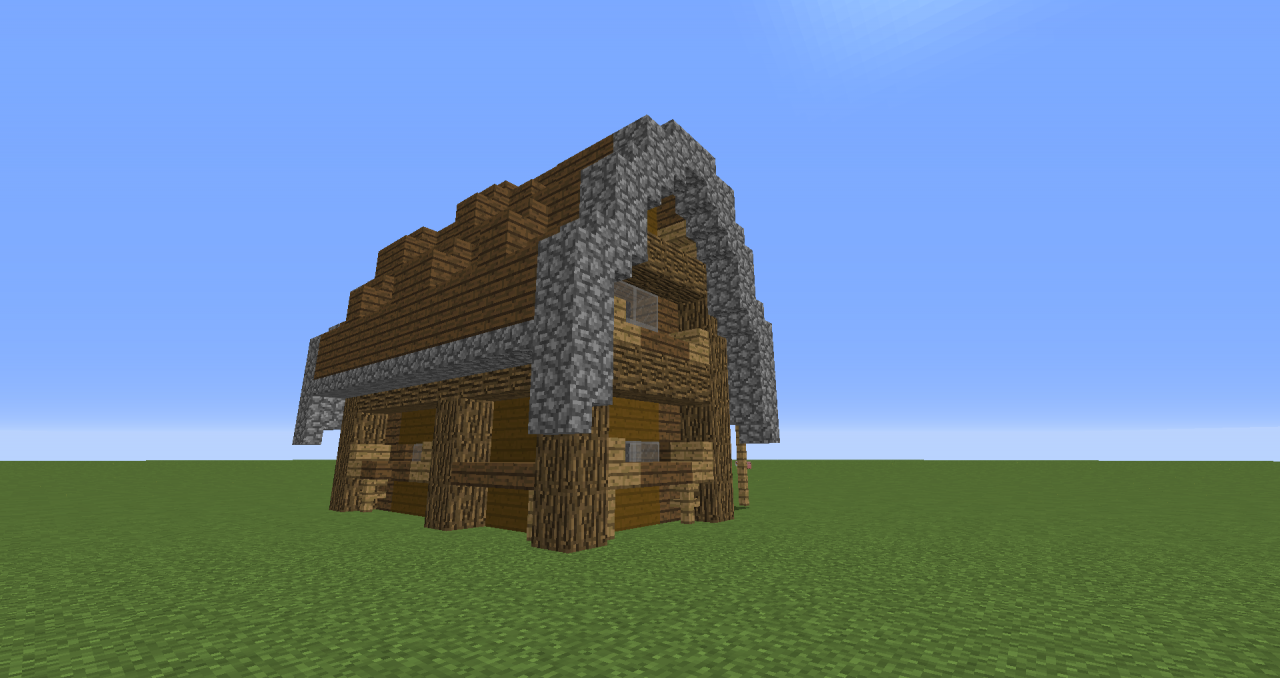 Painting texture house. Minecraft Map