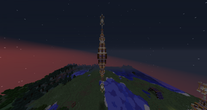 floating Tower Minecraft Map