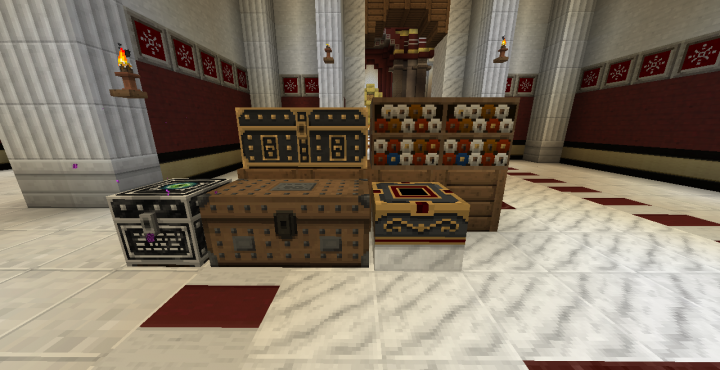 Complete overhaul of all blocks and items to 32x32! Over 100 previous Romecraft textures now overhauled for RC16!