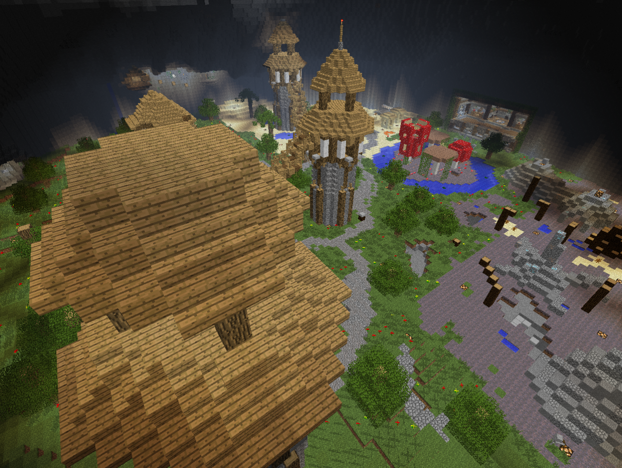 Arena PVP Ou KITPVP 1.5.2 (DOWNLOAD GRATIS) Minecraft Map