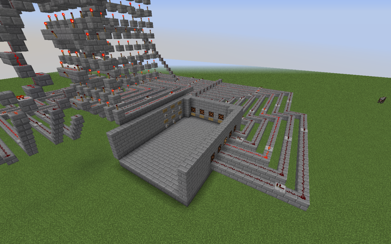 Simple calculator Minecraft Map