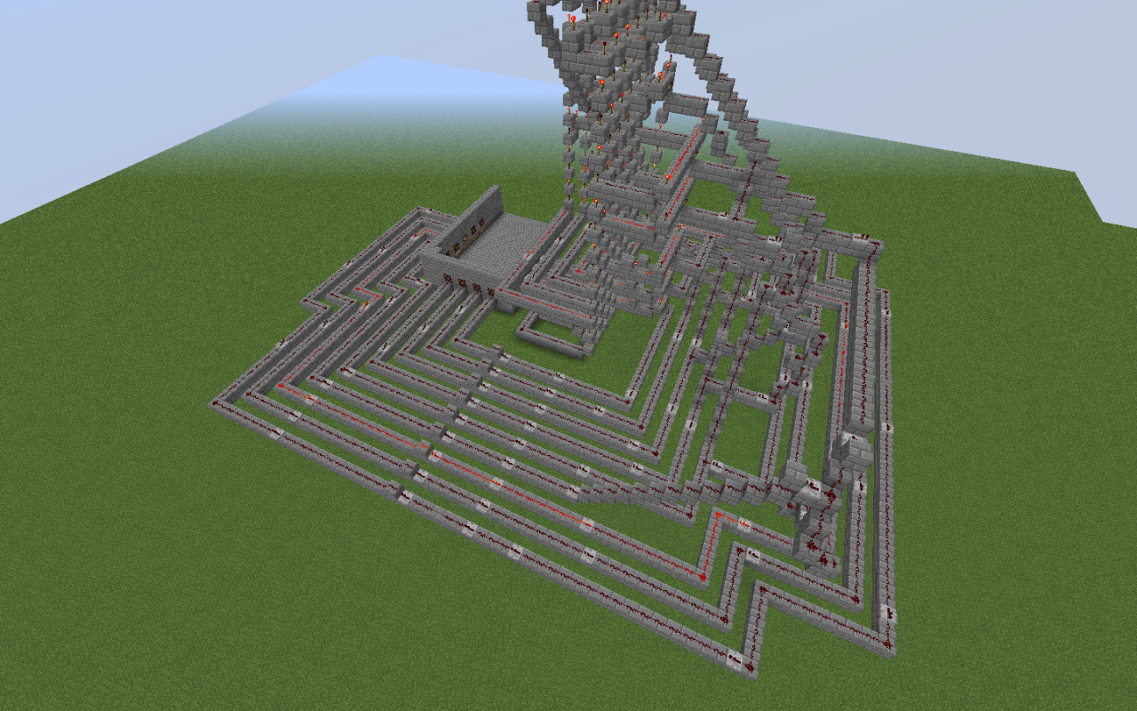 Simple calculator Minecraft Map