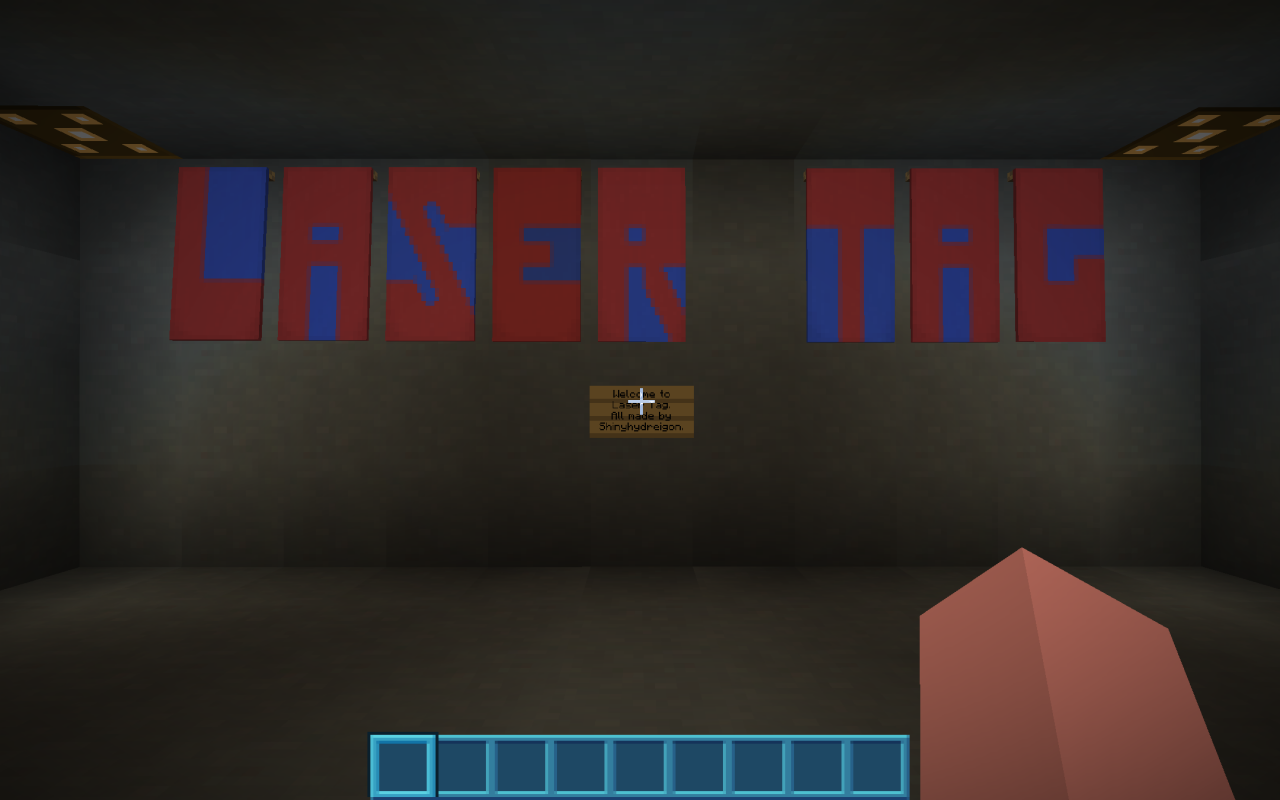 Laser Tag in Minecraft Minecraft Map