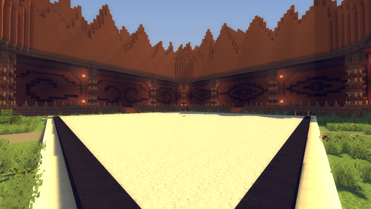 Master Builder Map - Red Temple Minecraft Map