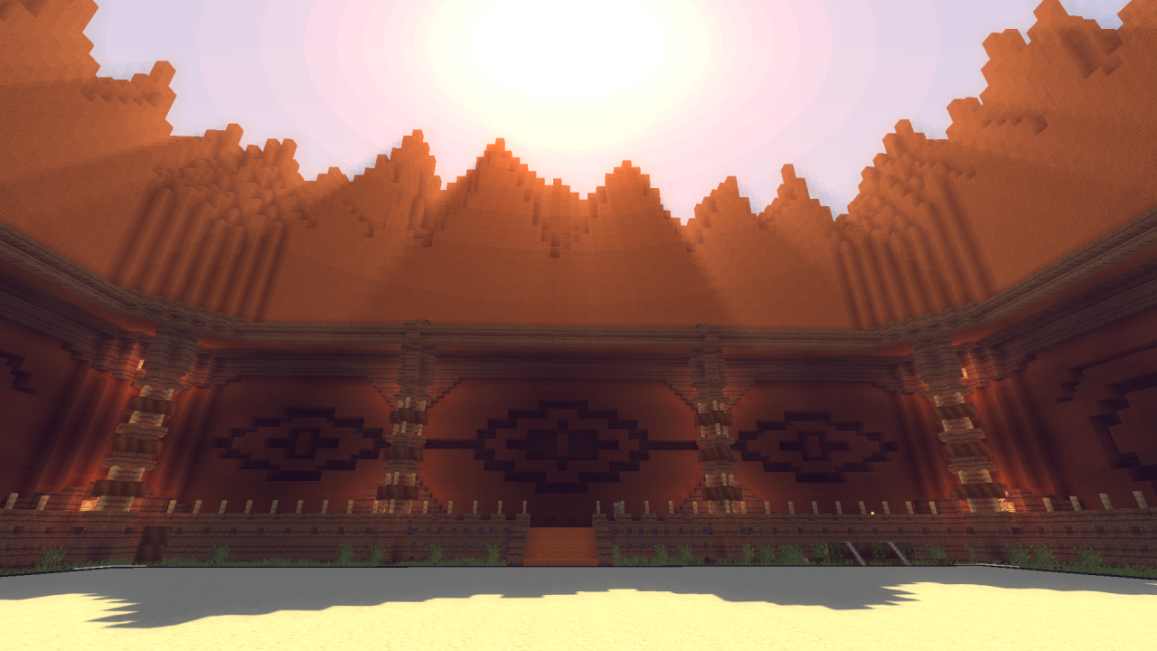 Master Builder Map - Red Temple Minecraft Map