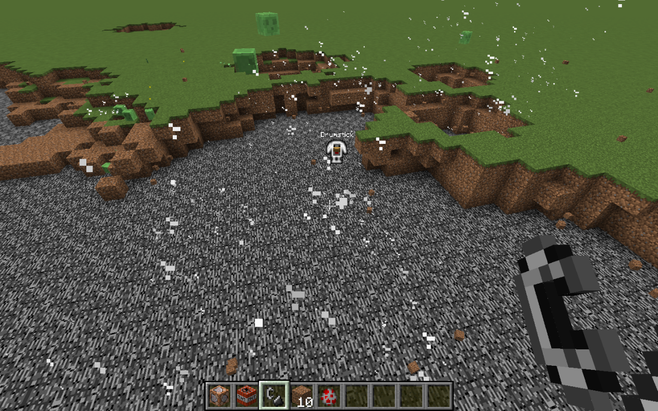 Drumstick the Chicken God in One Command! Minecraft Map