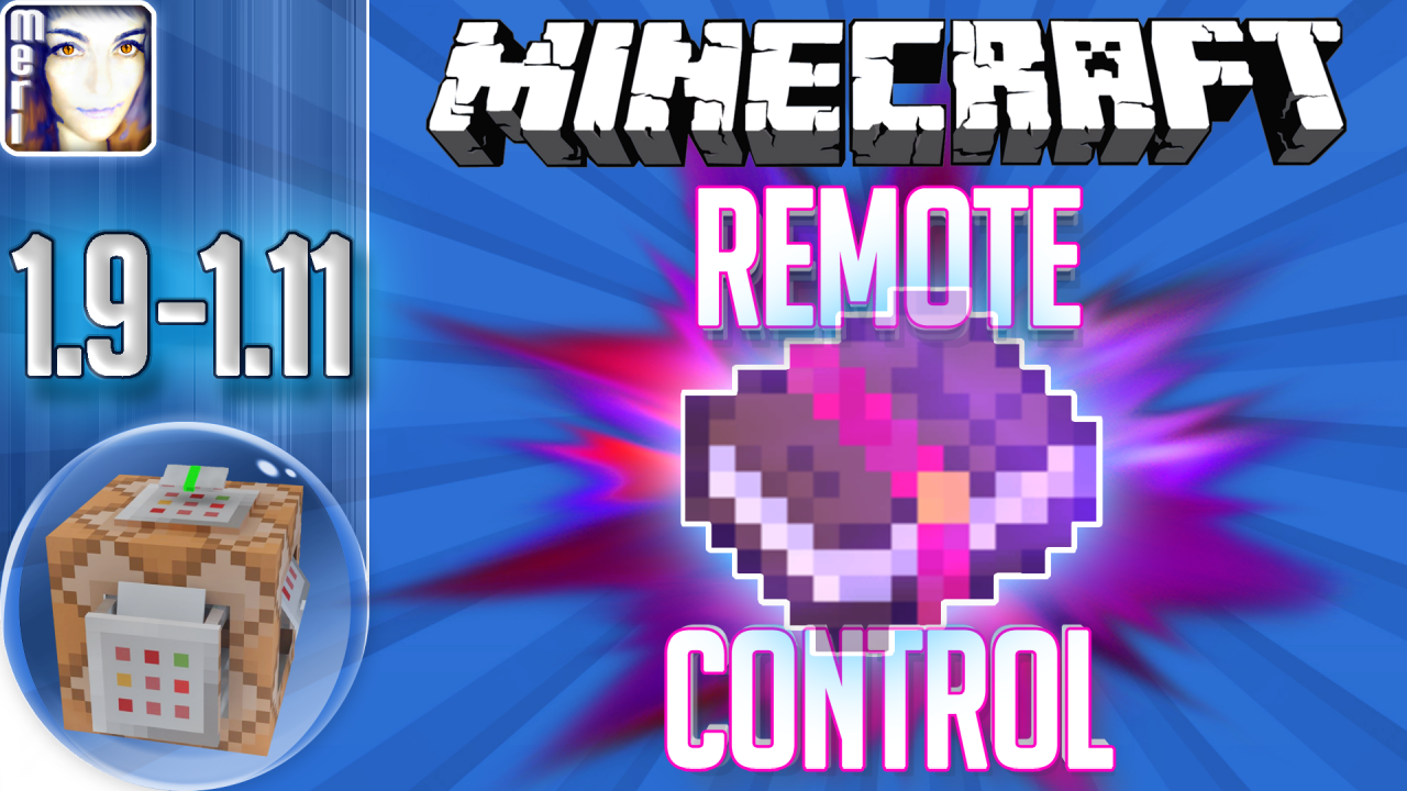 REMOTE CONTROL ESSENTIALS Gamerules Weather Time + more Minecraft 1.